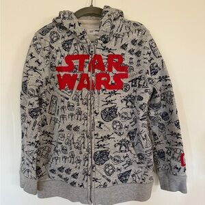 GAP Kids Gray Star Wars Hoodie